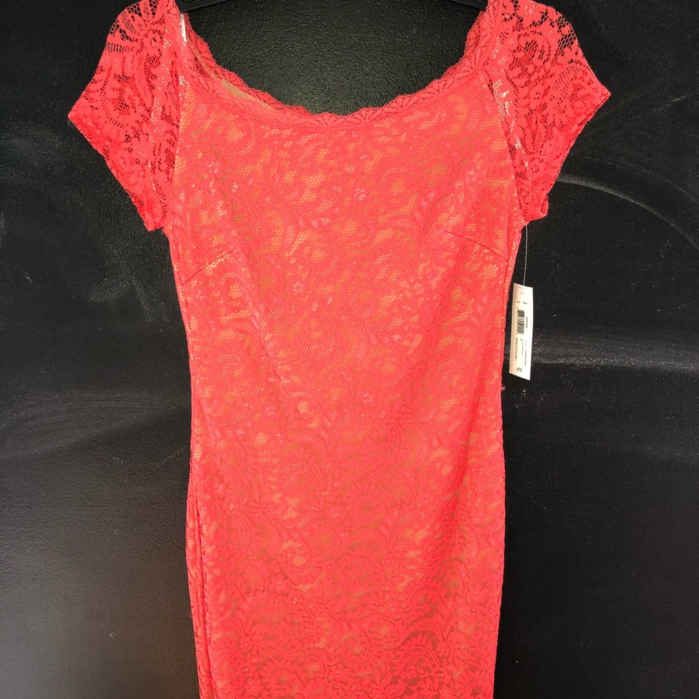 Pink Lace Dress